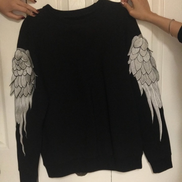 Jicheng wings sweatshirt (Final Sale) - Picture 2 of 3